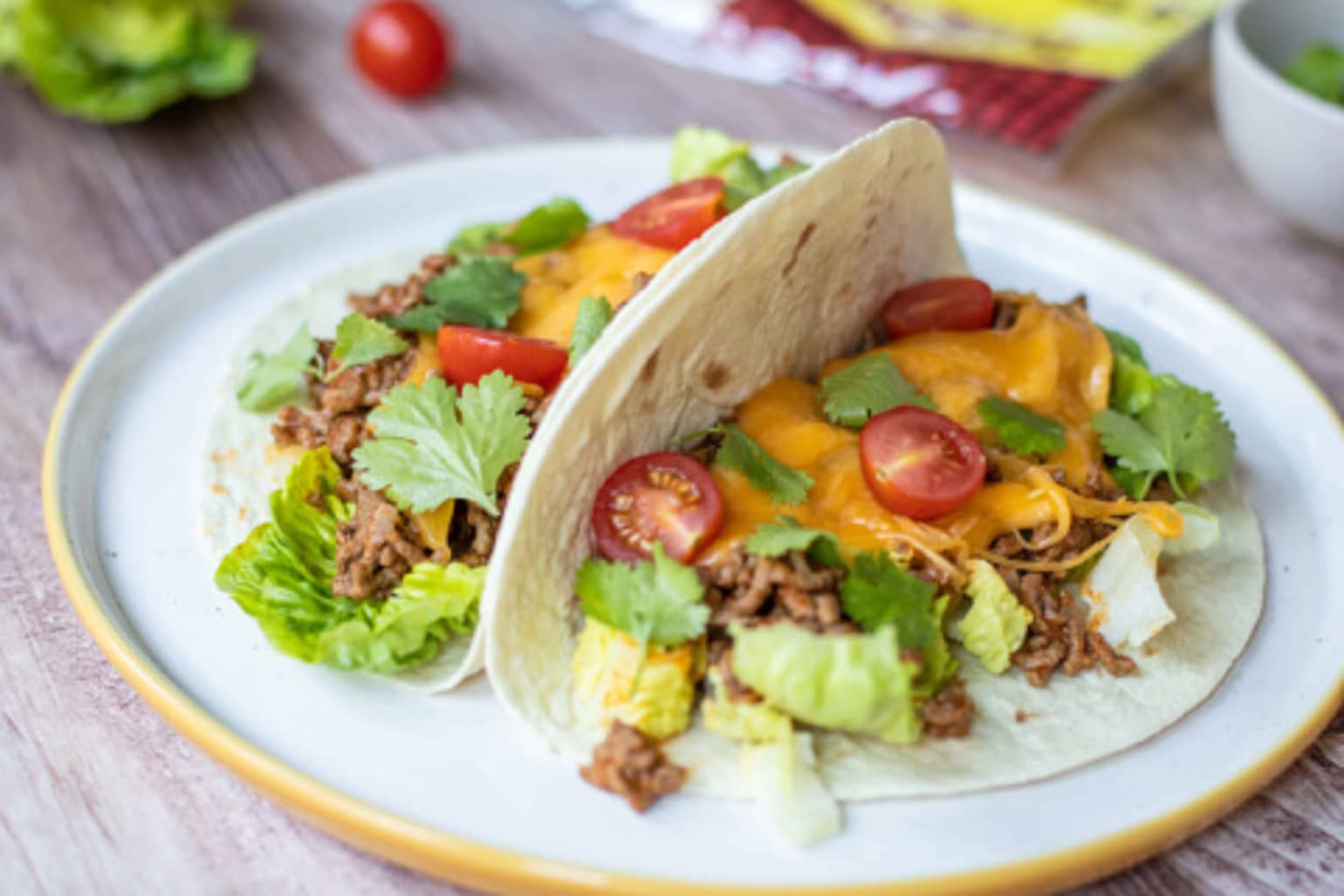 Burritos bœuf & cheddar fondant hero